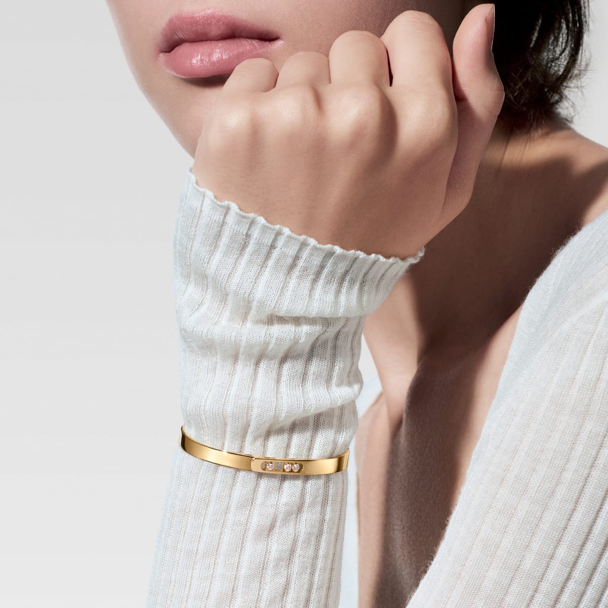 Move Noa bracelet, small model Yellow Gold For Her Diamond Bracelet 10092-YG
