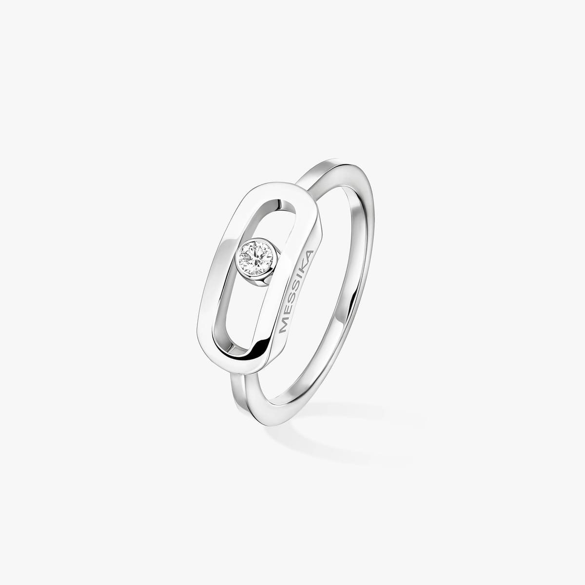 Ring For Her White Gold Diamond Move Uno ring large 12390-WG