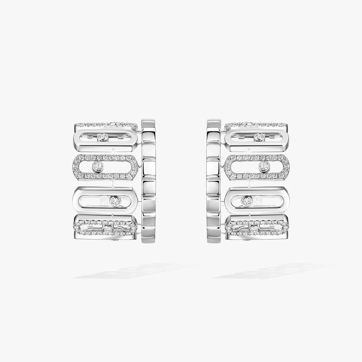 Move Iconica earrings White Gold For Her Diamond Earrings 12743-WG