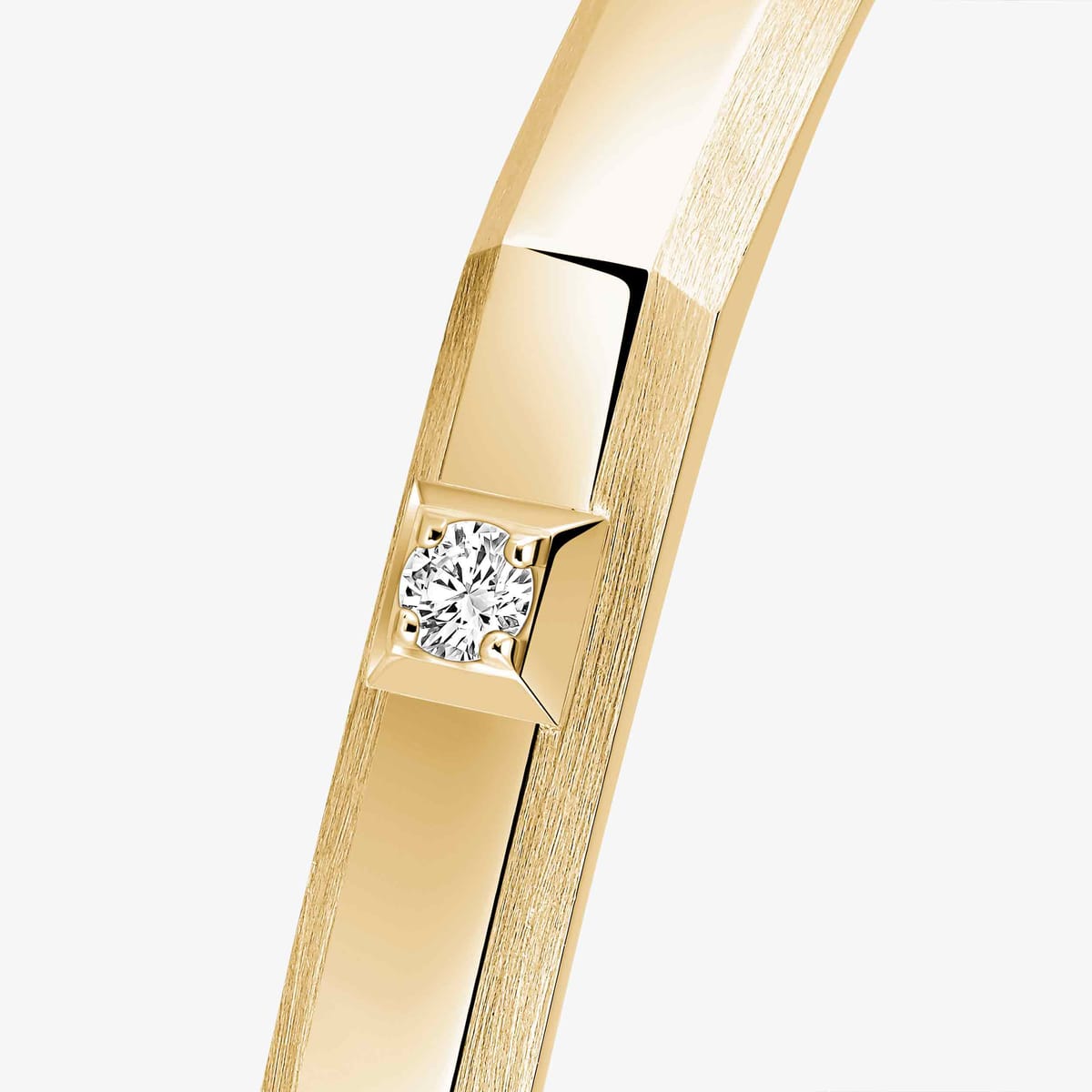 Moderniste bracelet, medium model Yellow Gold For Her Diamond Bracelet 14543-YG