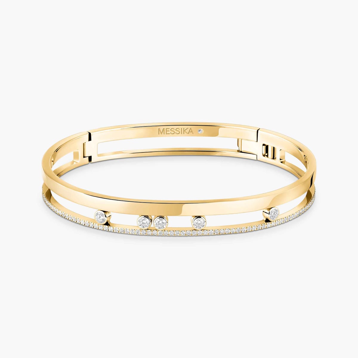 Move Romane bangle Yellow Gold For Her Diamond Bracelet 06514-YG