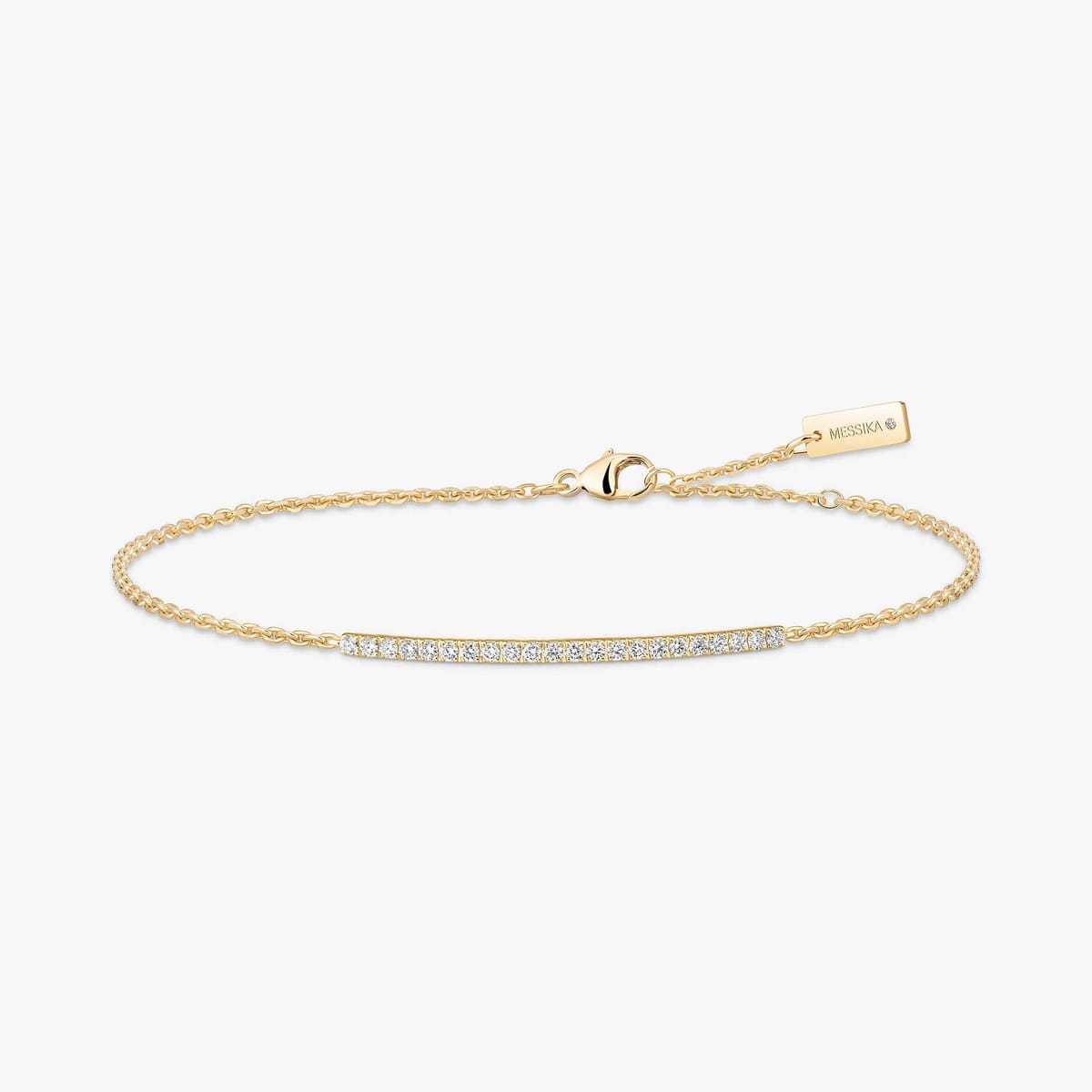 Gatsby Barrette Für sie Diamant Armband Gelbgold 05446-YG