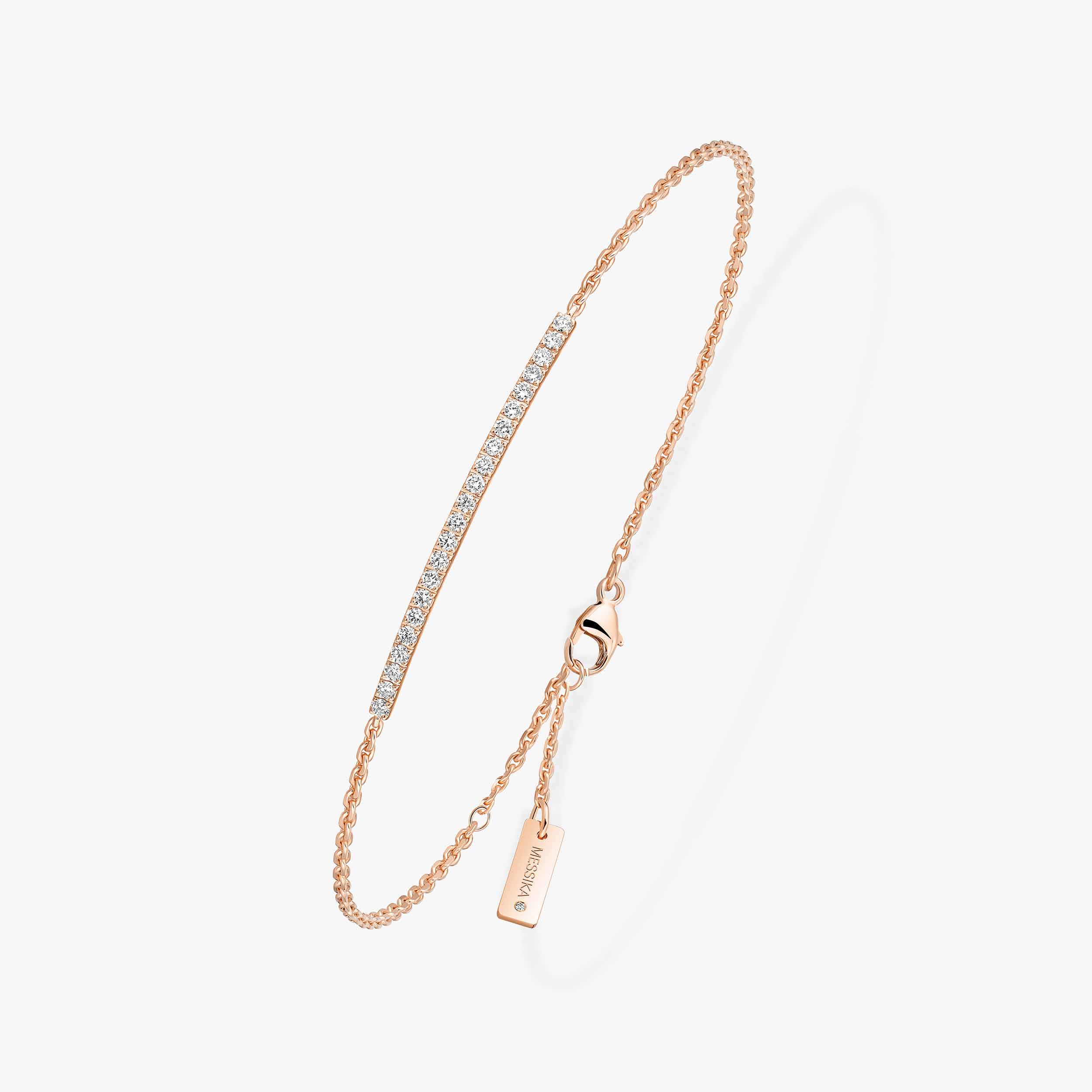 MAJESTA EXTRA ROSE GOLD クリーム 25g Pink Gold Bar Diamond Bracelet Gatsby | Messika 05446-PG