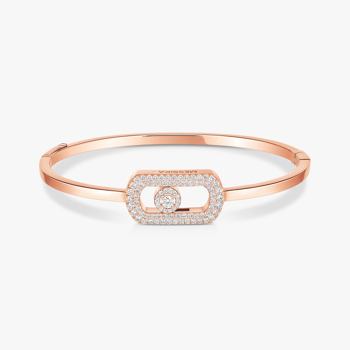 So Move pavé bangle Pink Gold For Her Diamond Bracelet 13428-PG