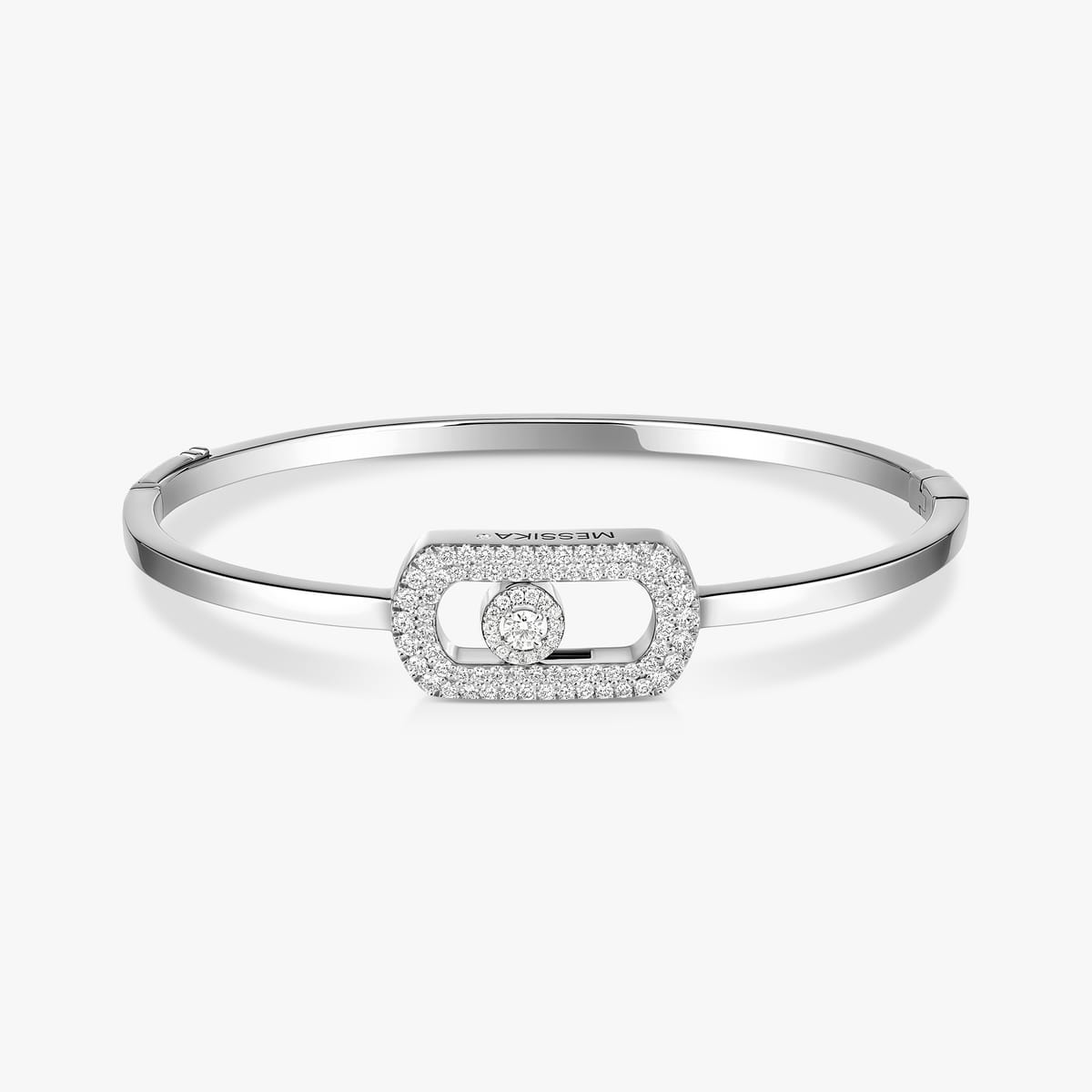 So Move pavé bangle White Gold For Her Diamond Bracelet 13428-WG