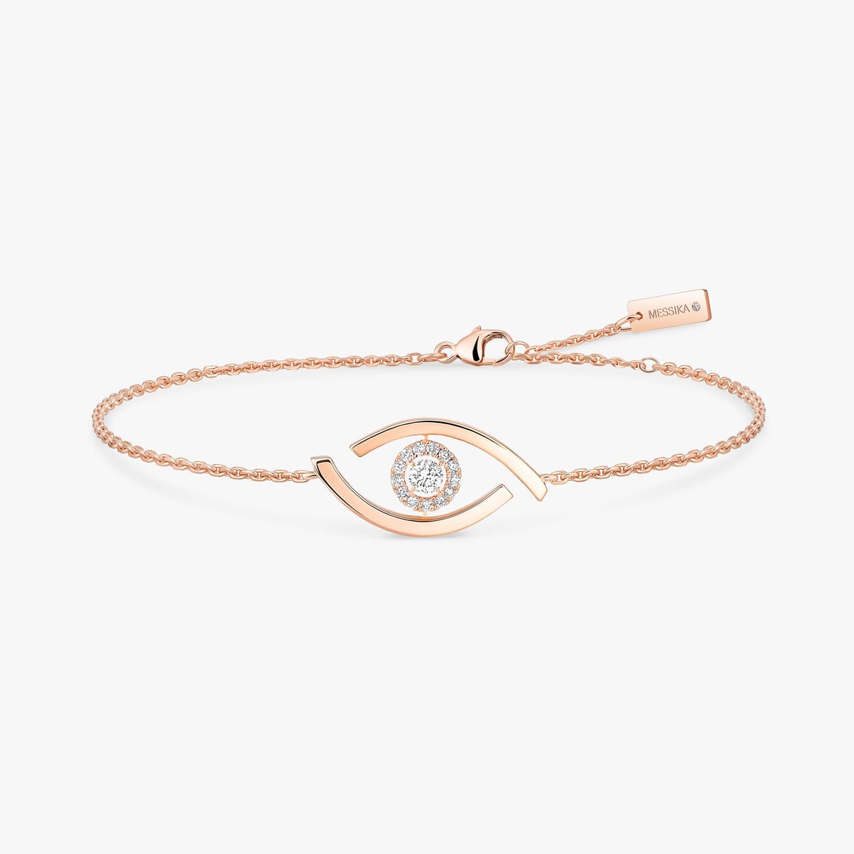 Lucky Eye bracelet Pink Gold For Her Diamond Bracelet 10034-PG