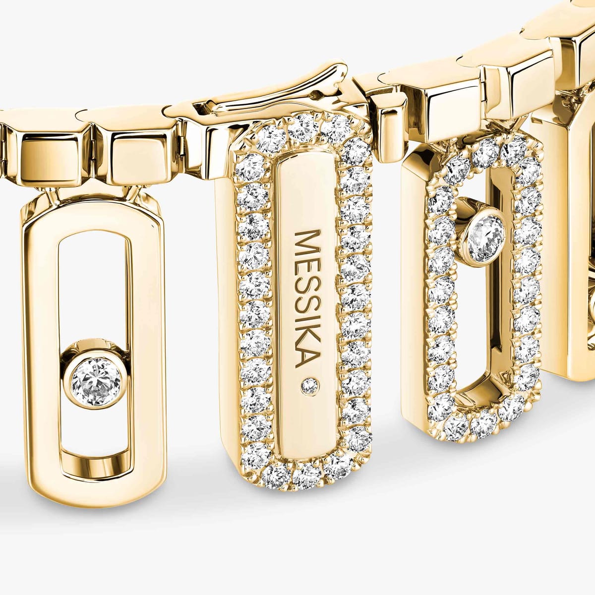 Bracelet For Her Yellow Gold Diamond Move Iconica bracelet 12976-YG