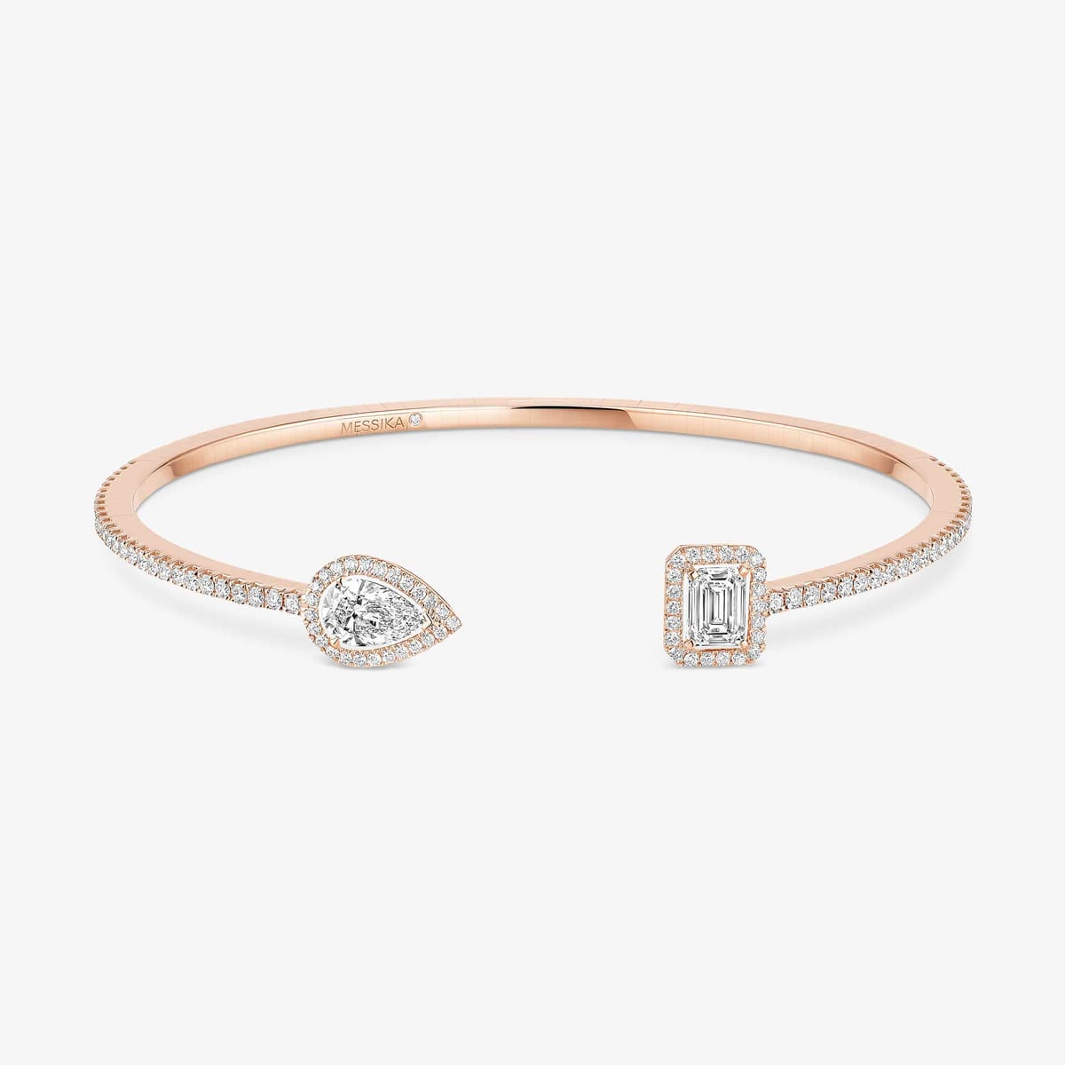 Bracelet skinny My Twin 0,40ct x2 Für sie Diamant Armband Roségold 06492-PG