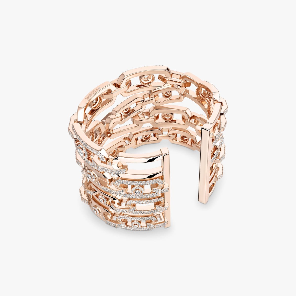 So Move Cuff Pink Gold For Her Diamond Bracelet 14479-PG