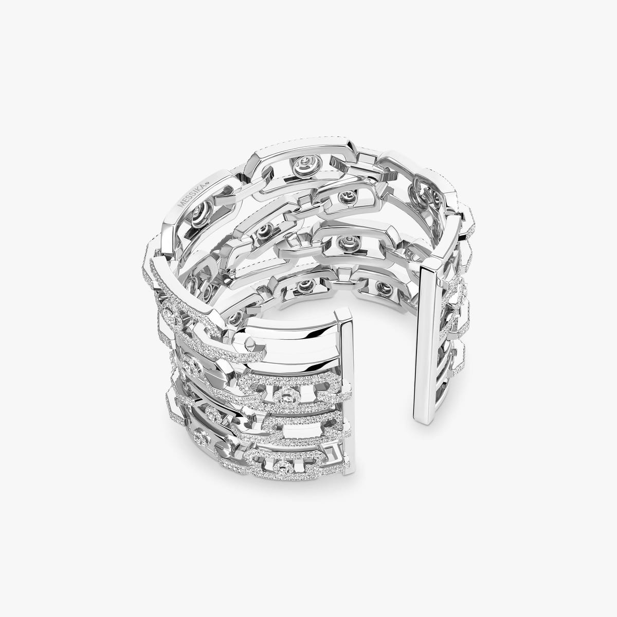 So Move Cuff White Gold For Her Diamond Bracelet 14479-WG