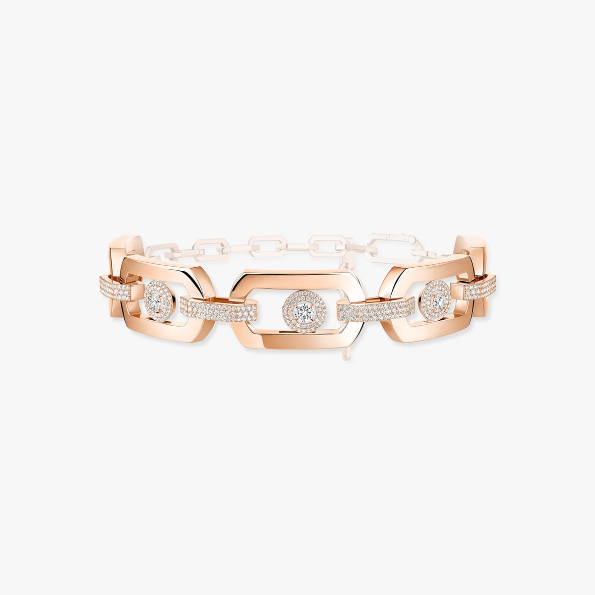 Collier Femme Or Rose Diamant Collier choker So Move Max 14110-PG
