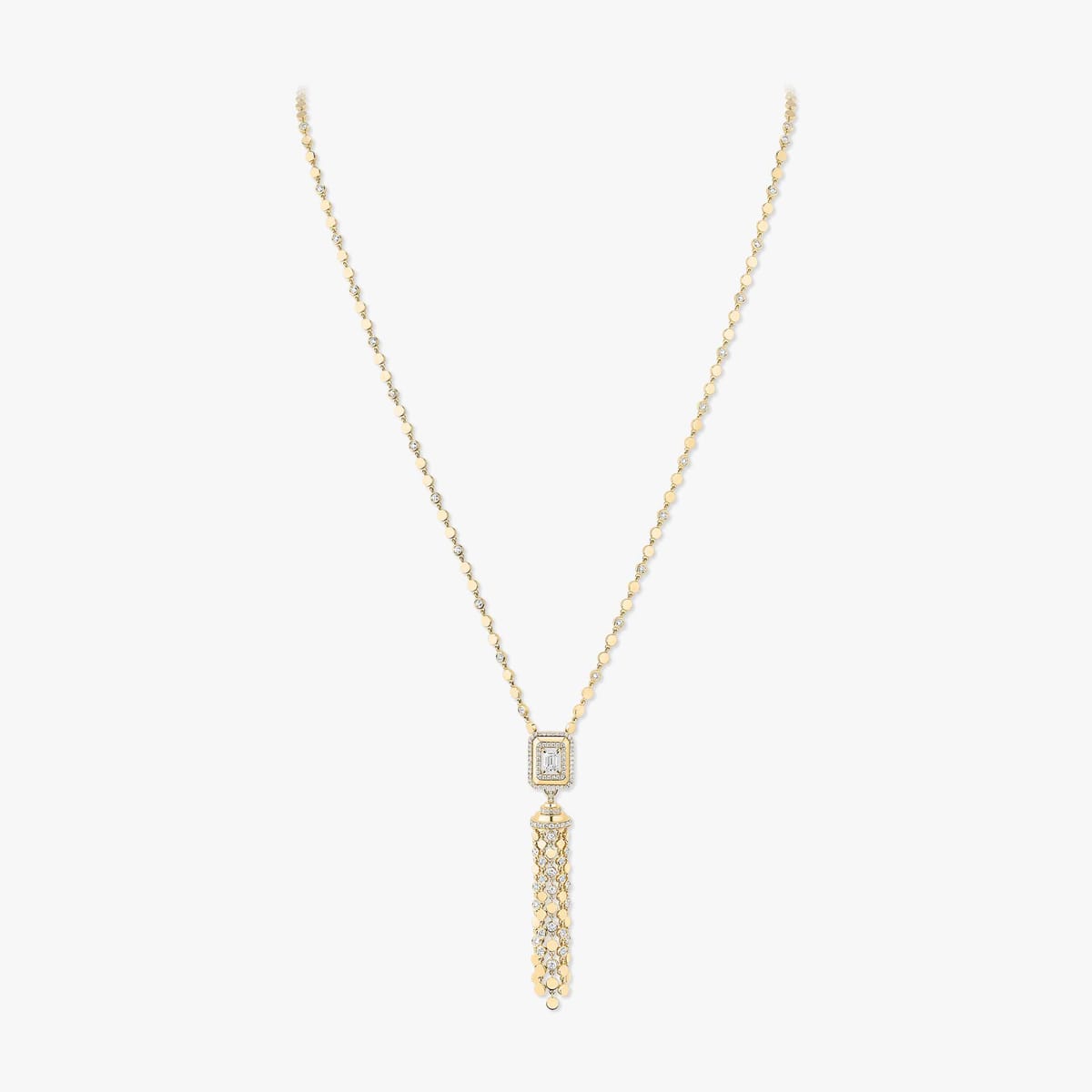Collier Femme Or Jaune Diamant Pompon D-Vibes 1ct 14257-YG