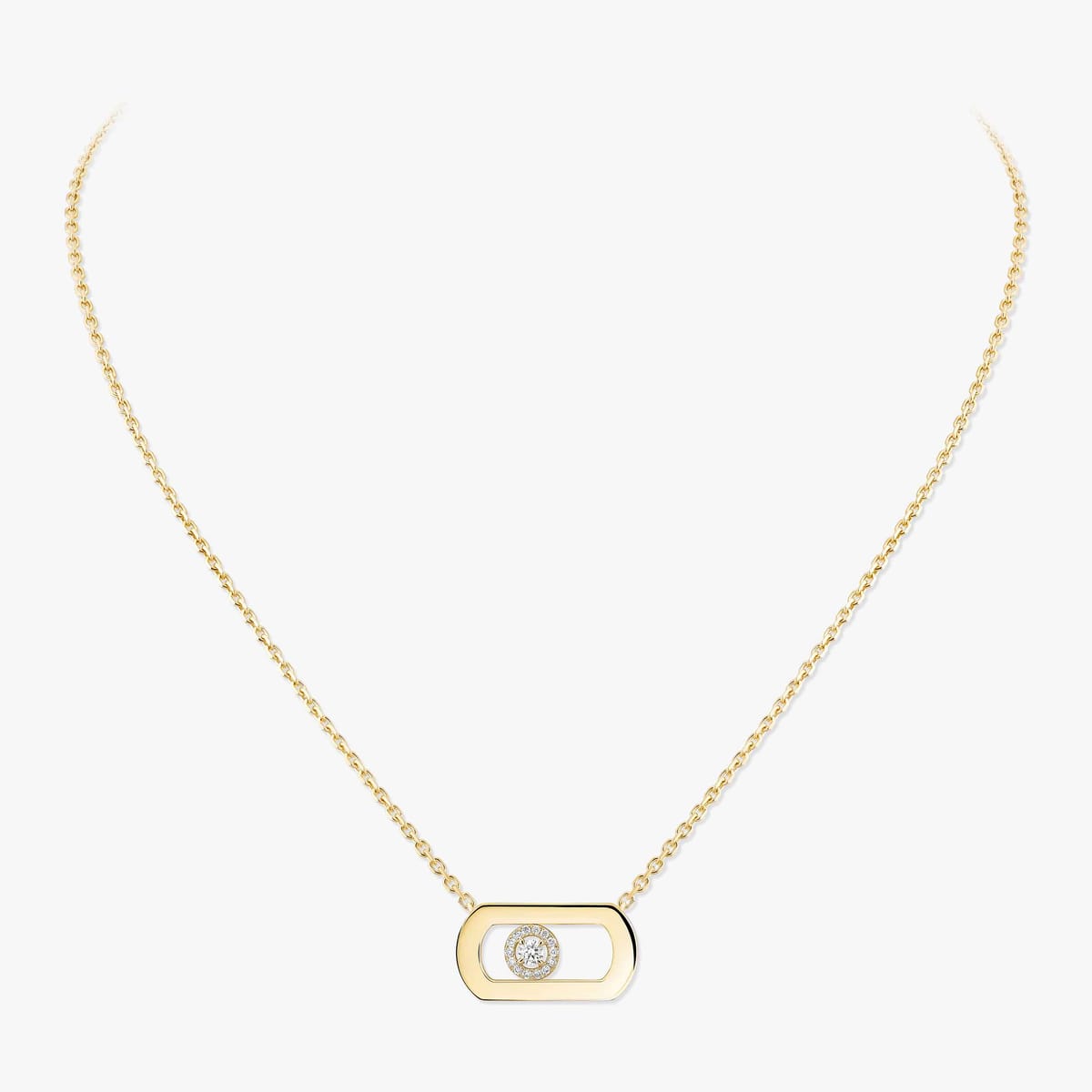 Collier Femme Or Jaune Diamant Collier So Move 12944-YG