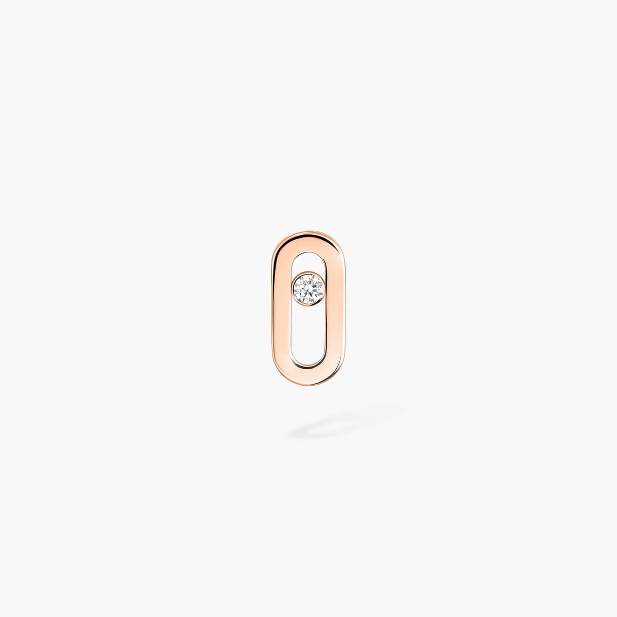 Move Uno single stud earring Pink Gold For Her Diamond Earrings 12957-PG