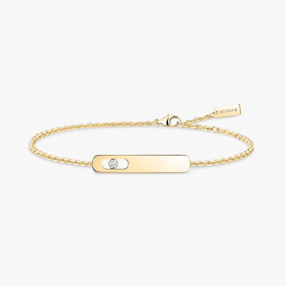 My First Diamond bracelet Yellow Gold For Her Diamond Bracelet 07513-YG