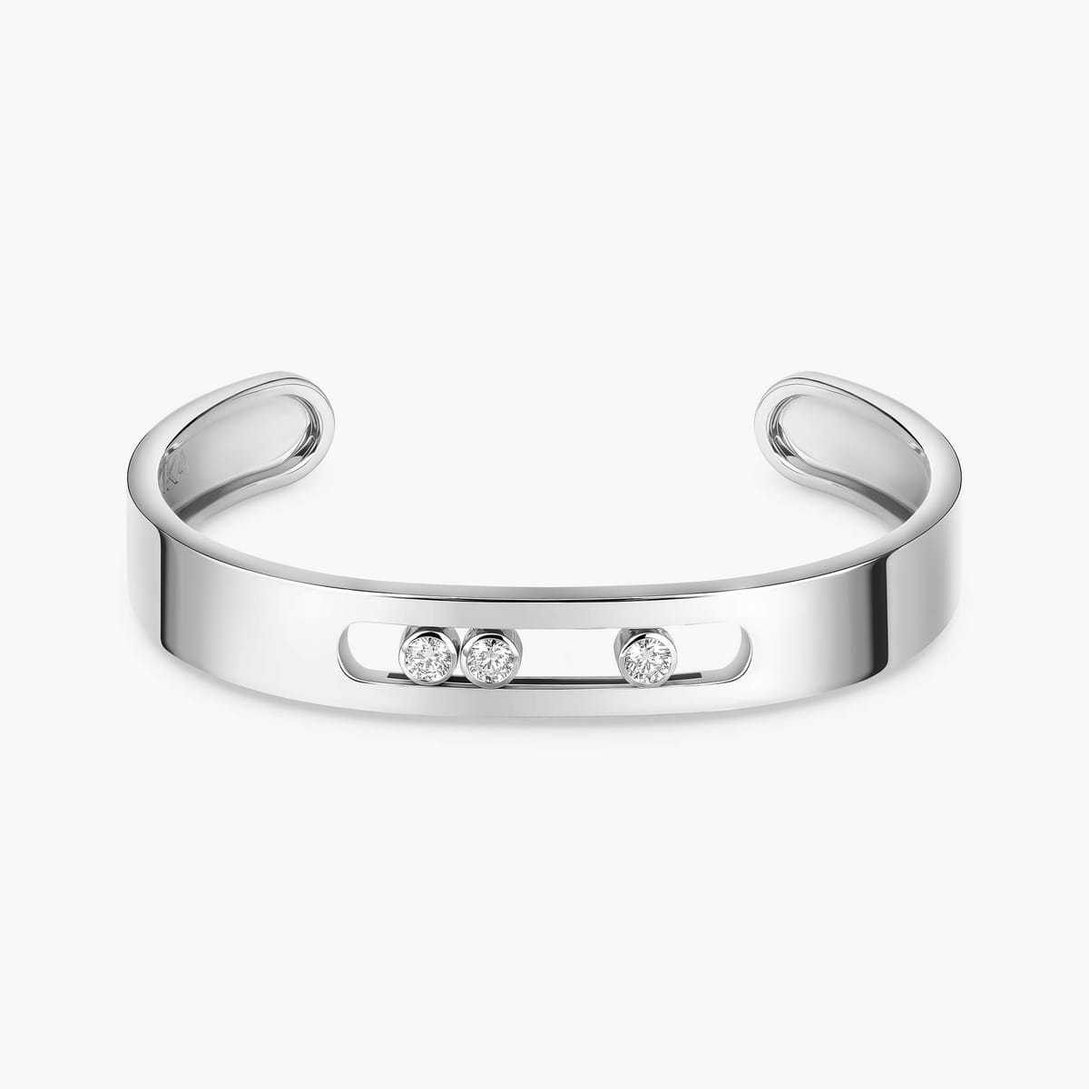 Move Joaillerie Bangle White Gold For Her Diamond Bracelet 13586-WG