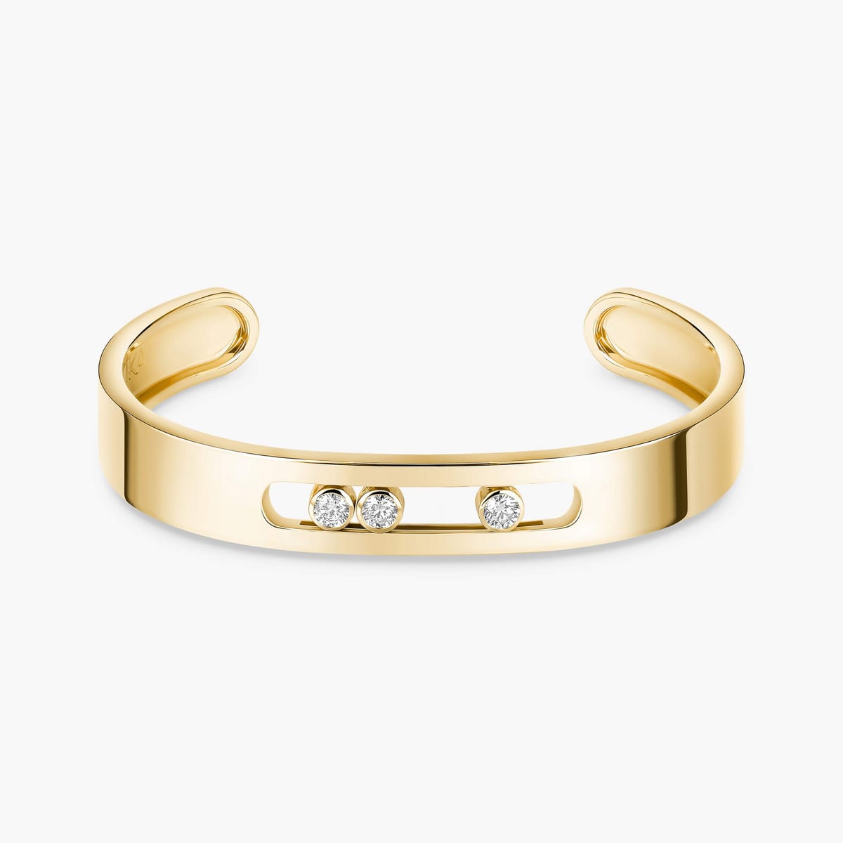 Move Joaillerie Bangle Yellow Gold For Her Diamond Bracelet 13586-YG