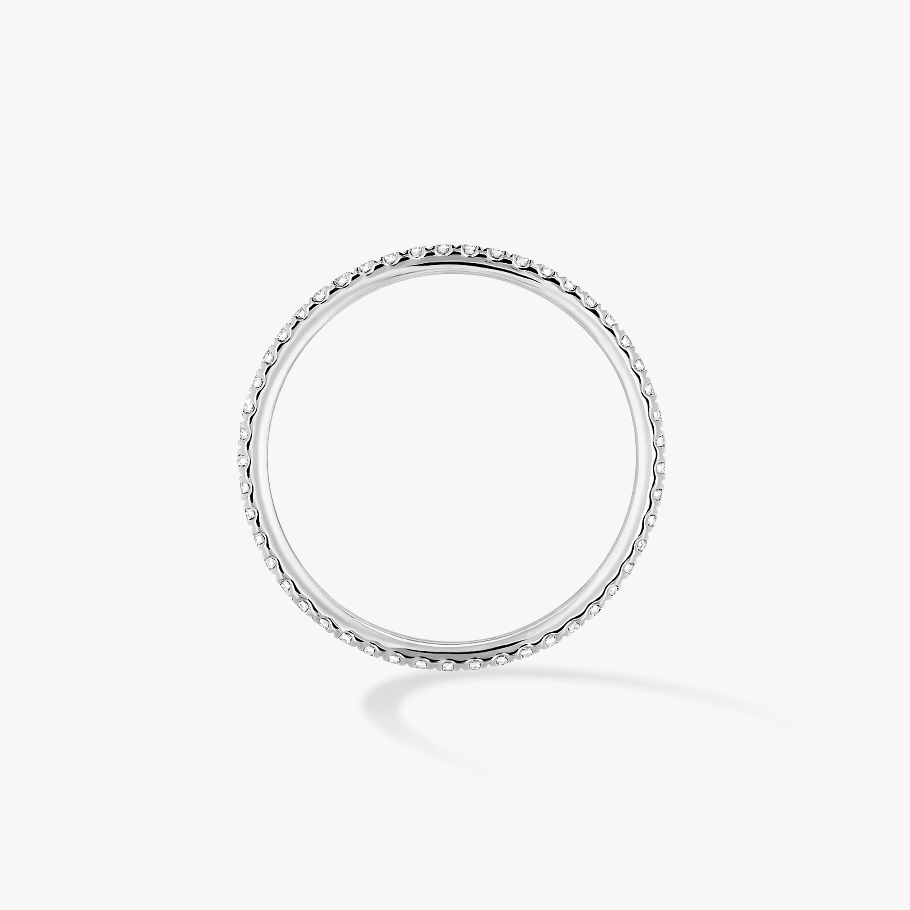 Bague Femme Or Blanc Diamant Alliance Gatsby XS 05064-WG