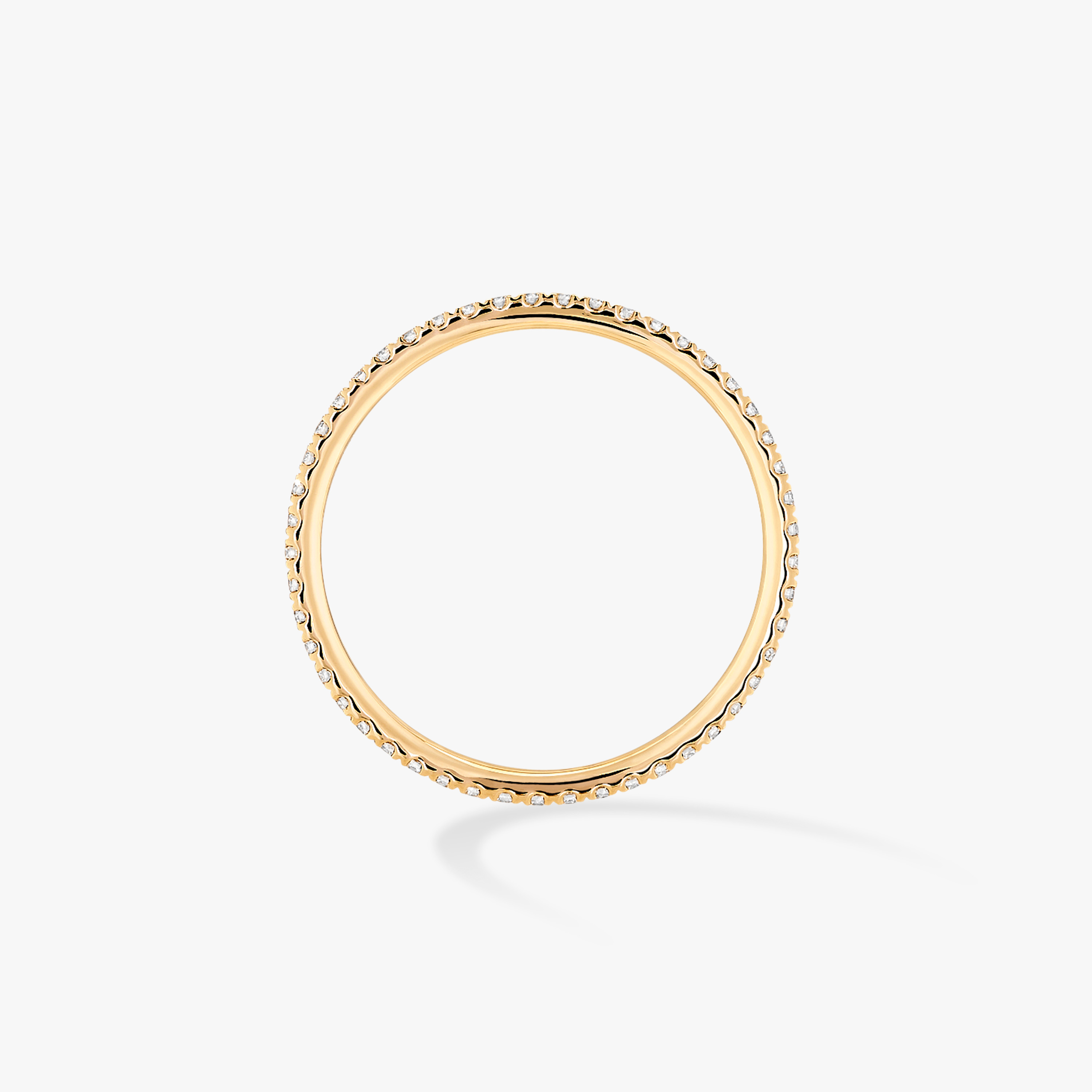 Gatsby XS Wedding Ring Yellow Gold For Her Diamond Ring 05064-YG