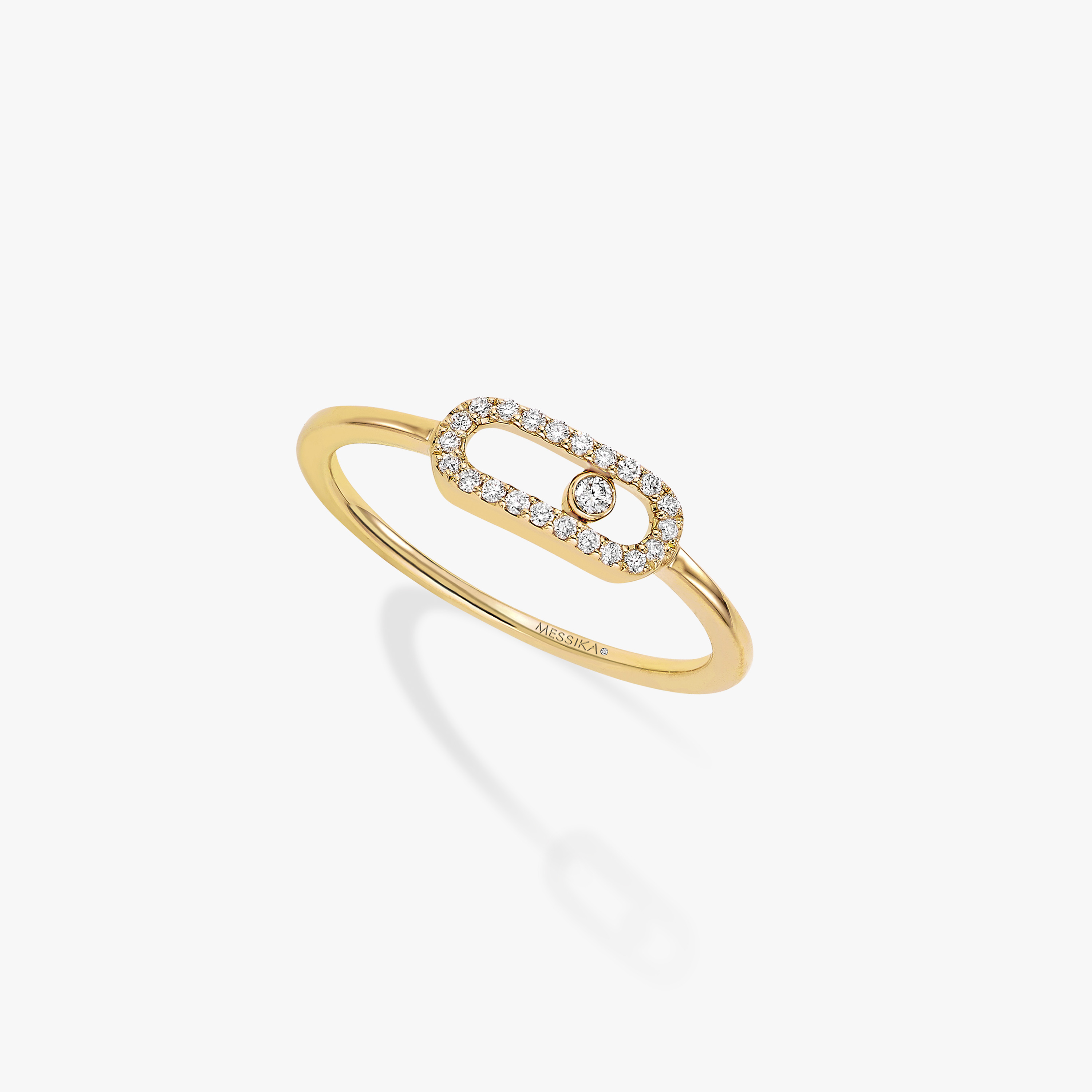 Anillo Mujer Oro amarillo Diamante Move Uno 04705-YG