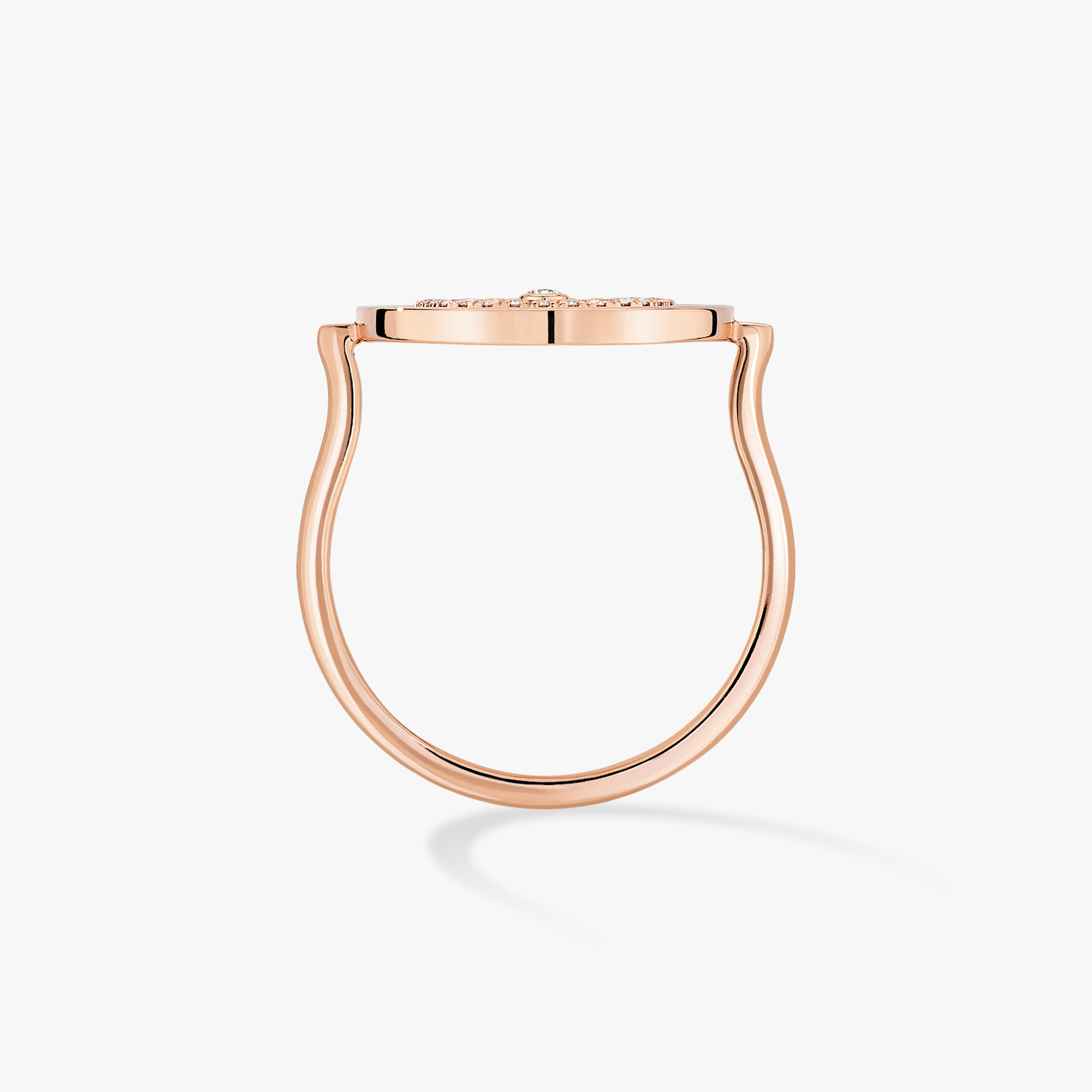 Lucky Move Ring KM Für sie Diamant Ring Roségold 07470-PG