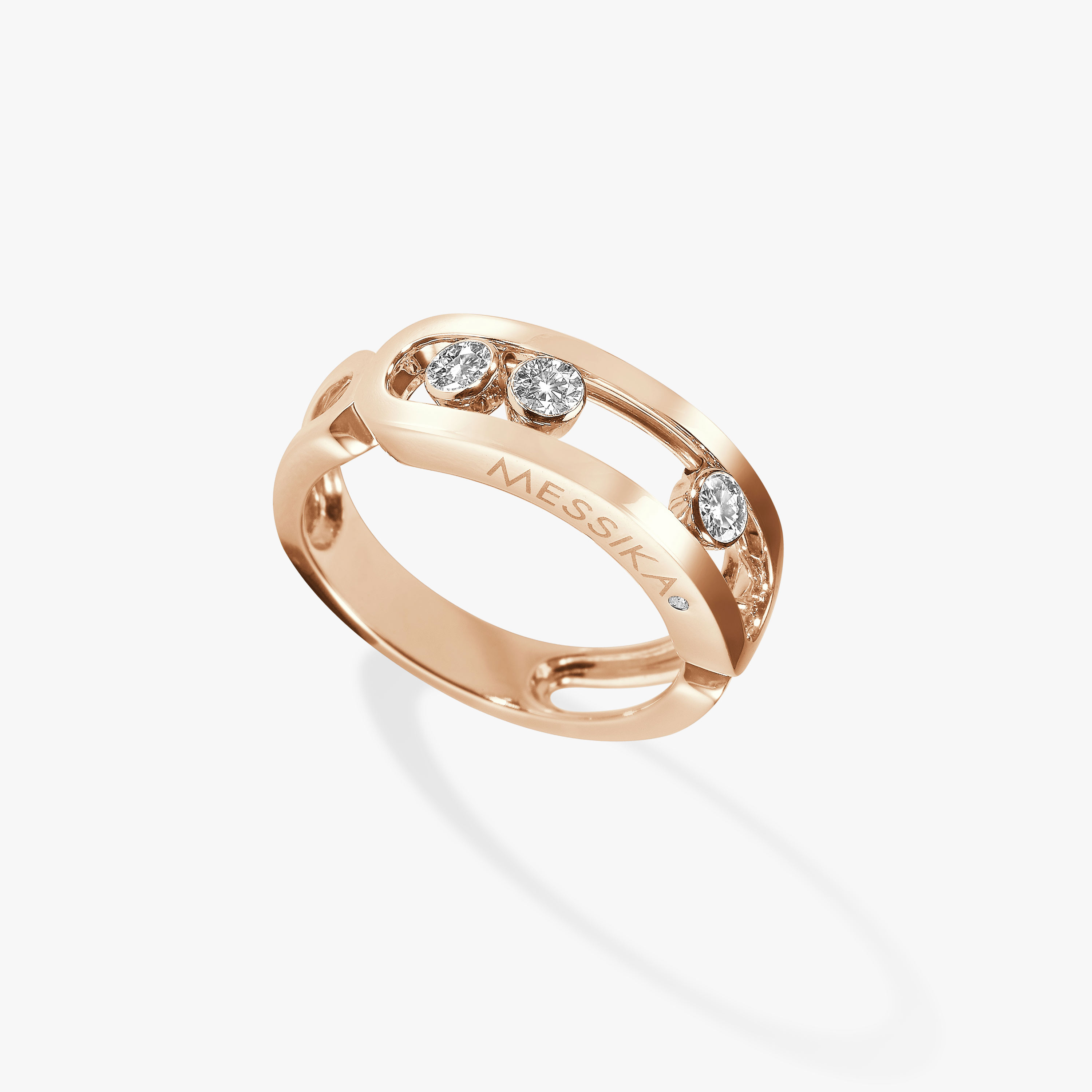 Move Classique Für sie Diamant Ring Roségold 03998-PG