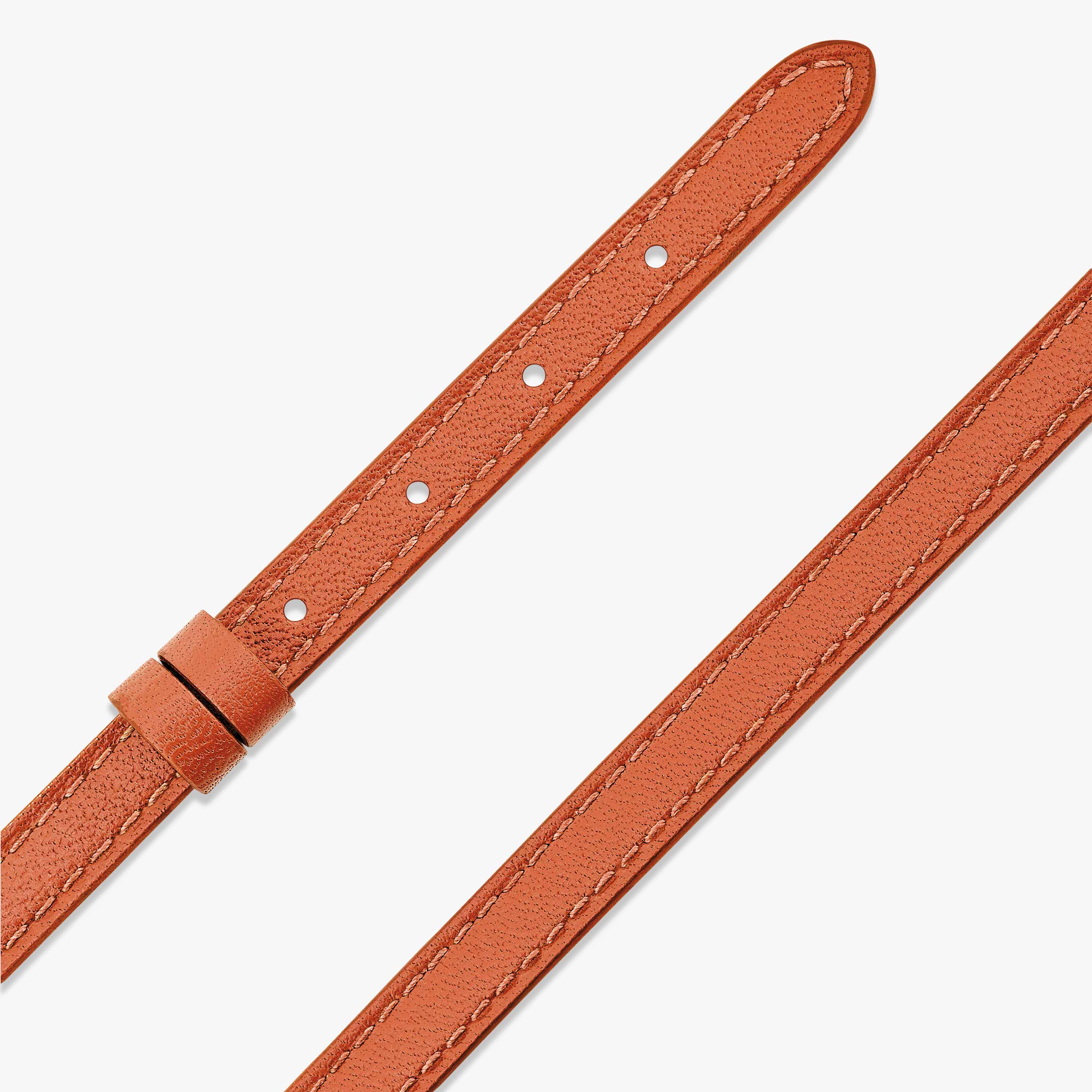 Make My Move-Cuir Orange Tangerine-XS Leather Mixed Bracelet 32010-XS