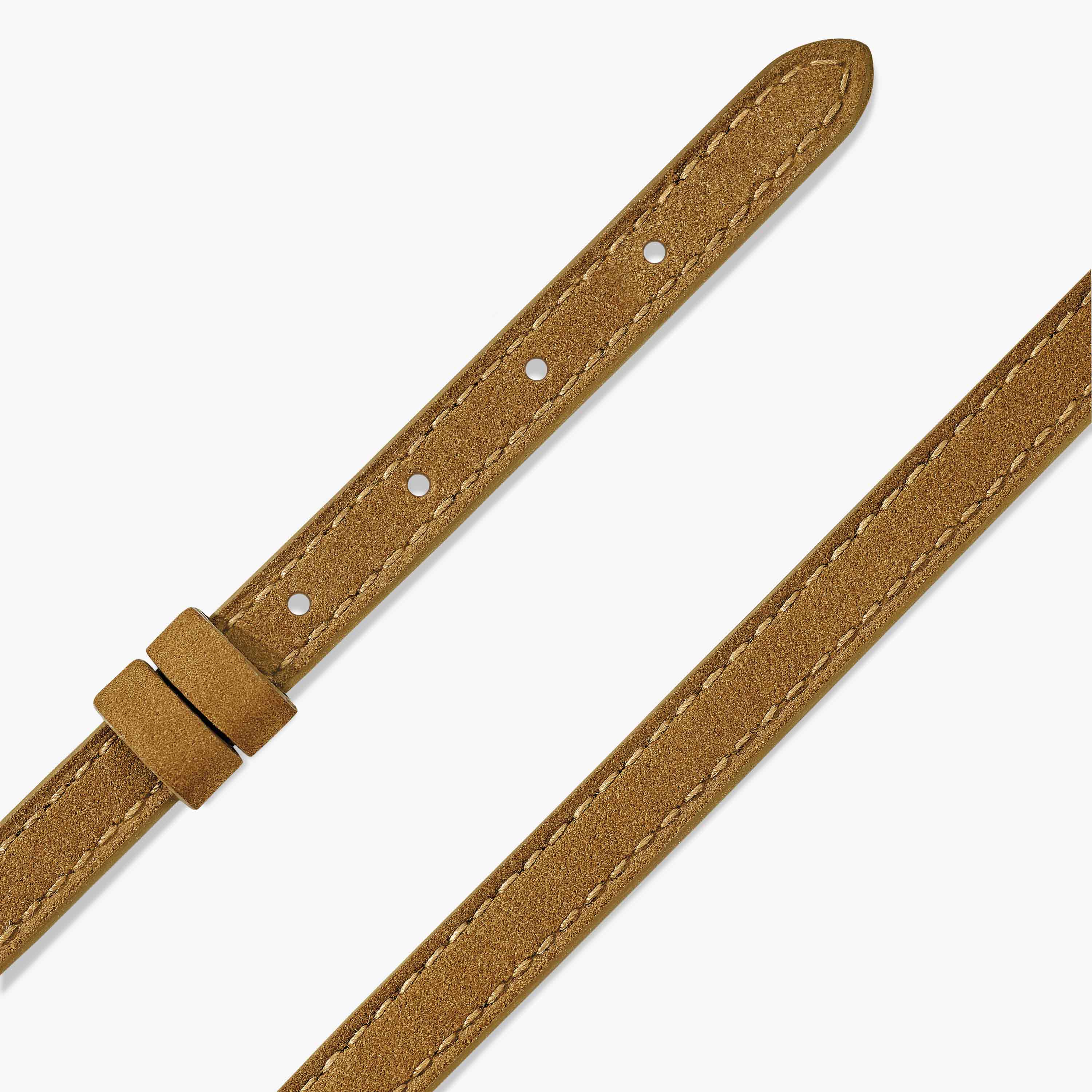 Make My Move-Cuir Tobacco Nubuck-XS Leather Mixed Bracelet 32014-XS