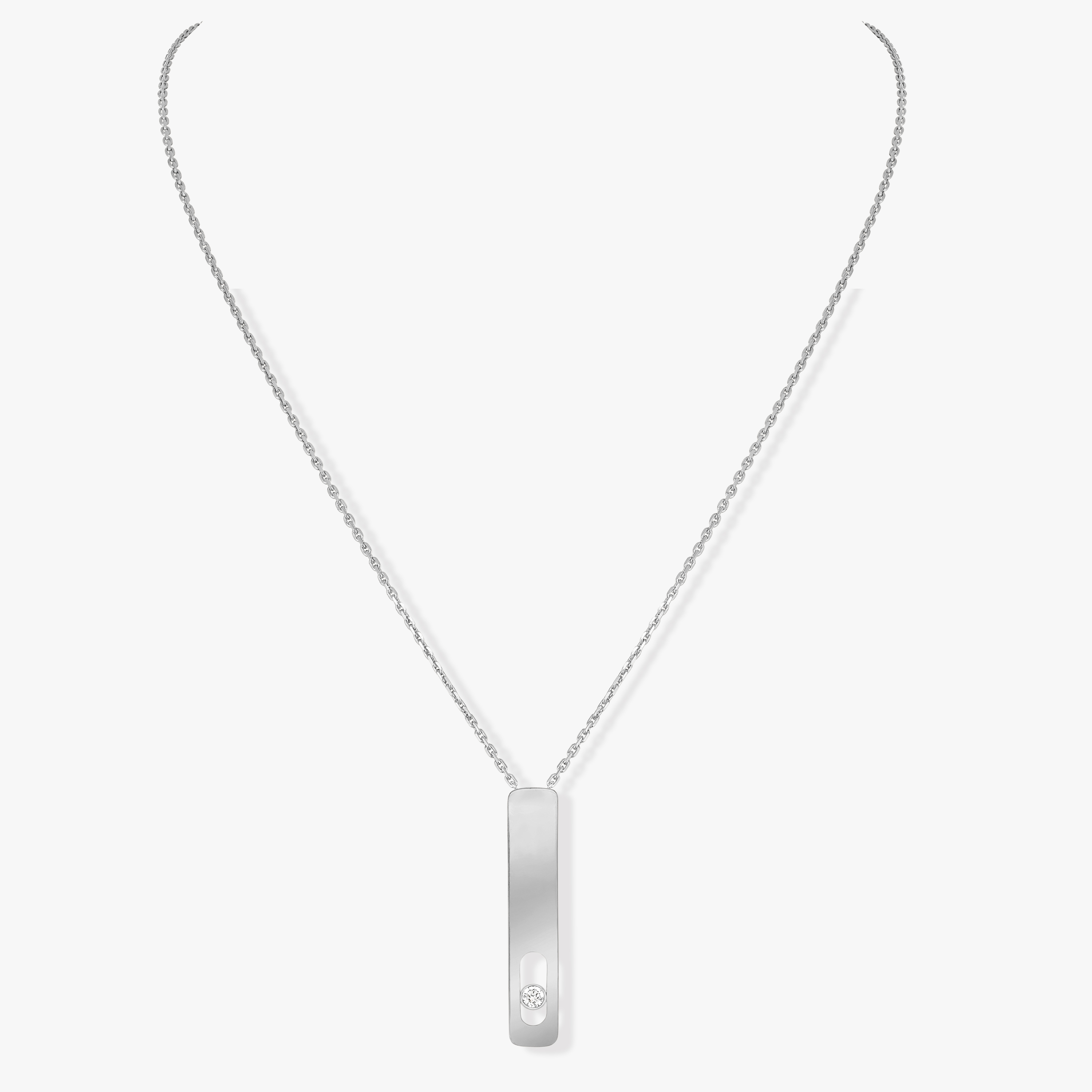 My First Diamond LM White Gold For Her Diamond Necklace 10039-WG
