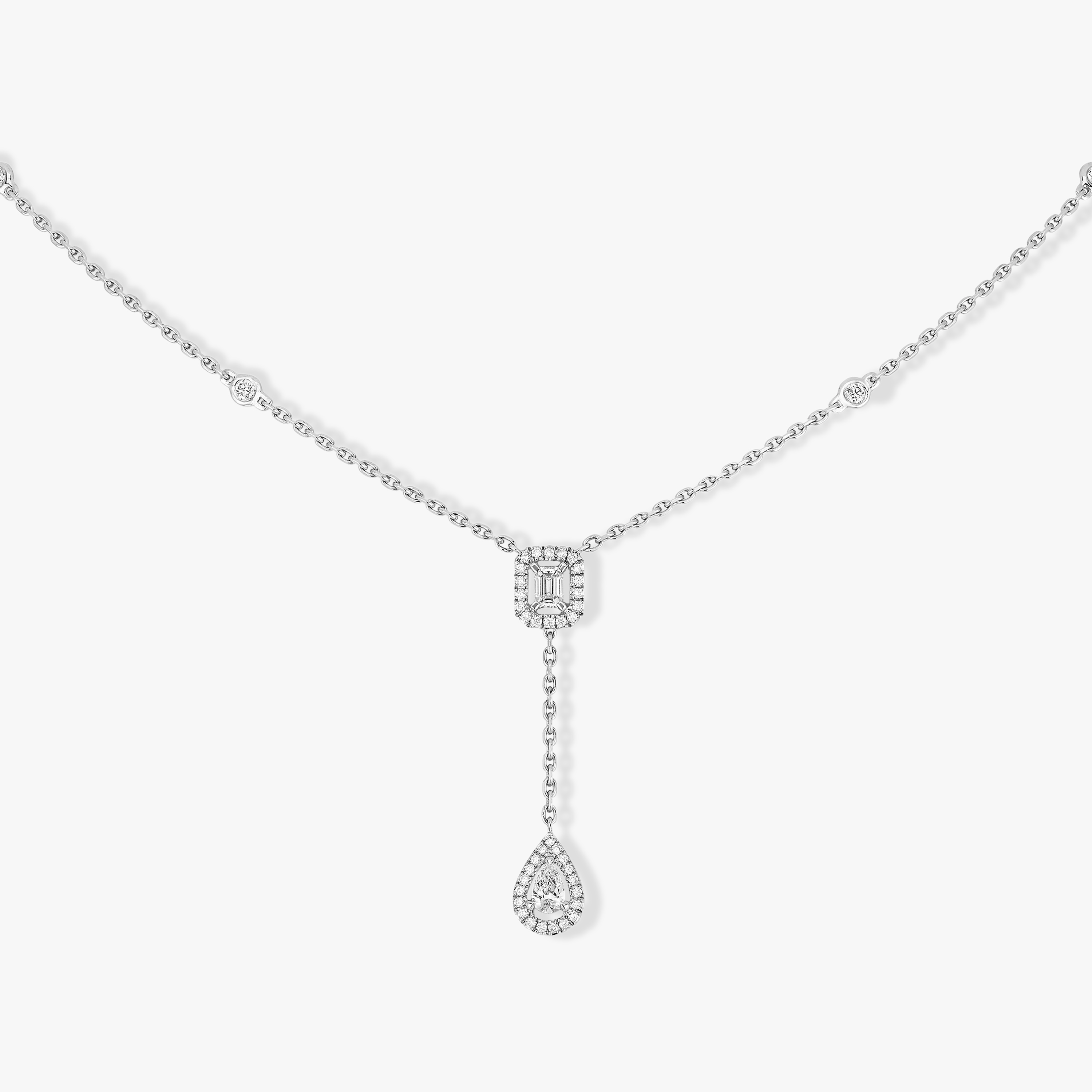 アクセサリー emasacay collier-diamant-or-blanc-my-
