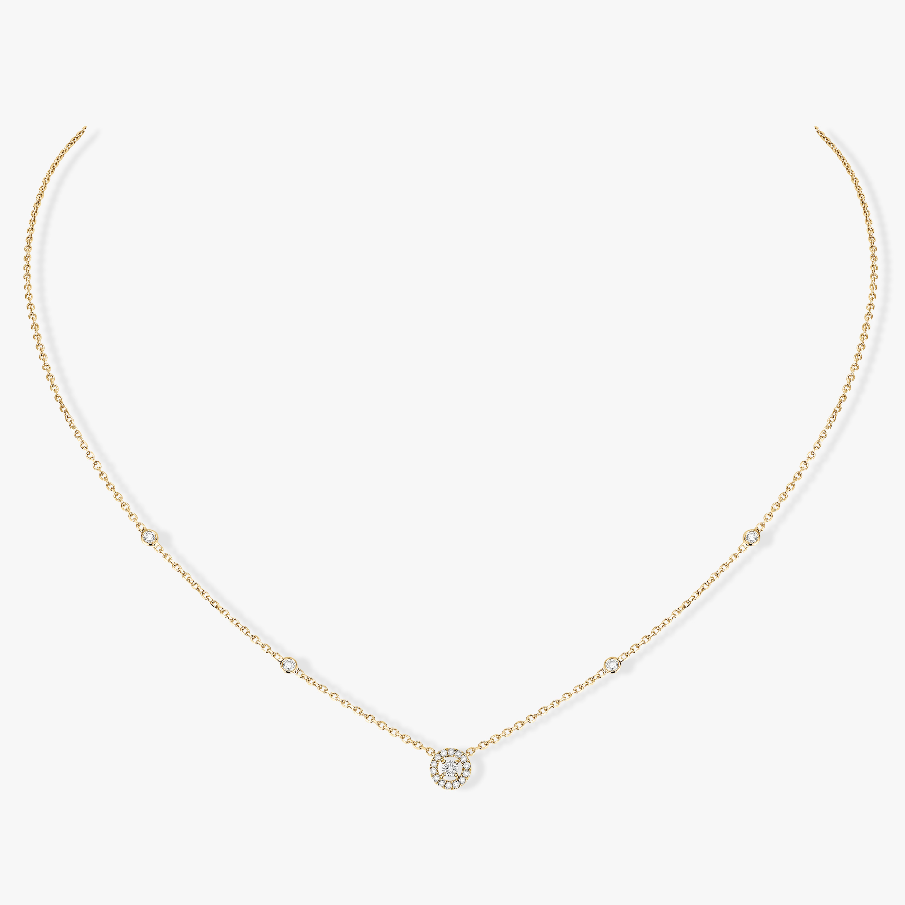 Joy XS Yellow Gold For Her Diamond Necklace 05370-YG