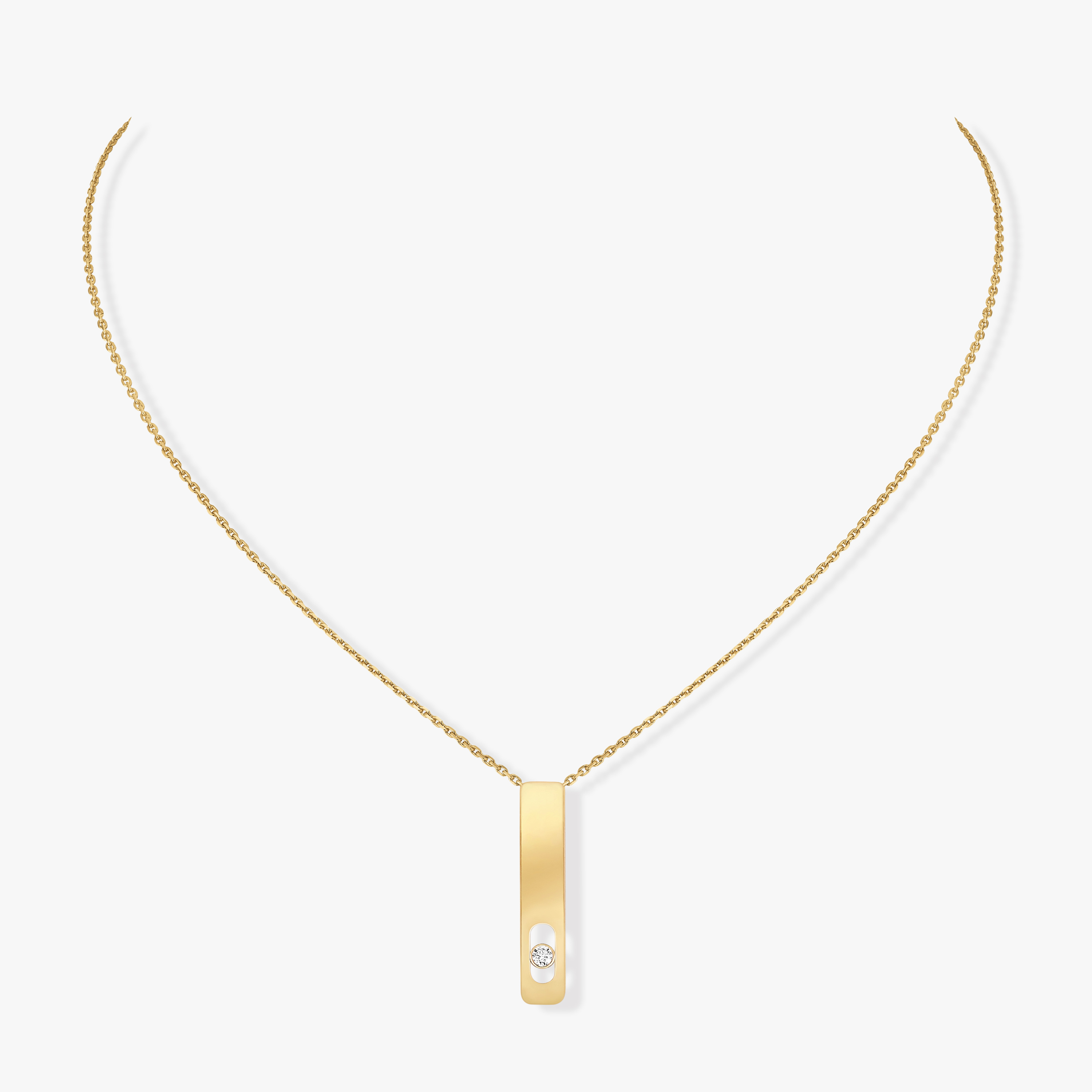 My First Diamond Halskette Für sie Diamant Kette Gelbgold 07498-YG