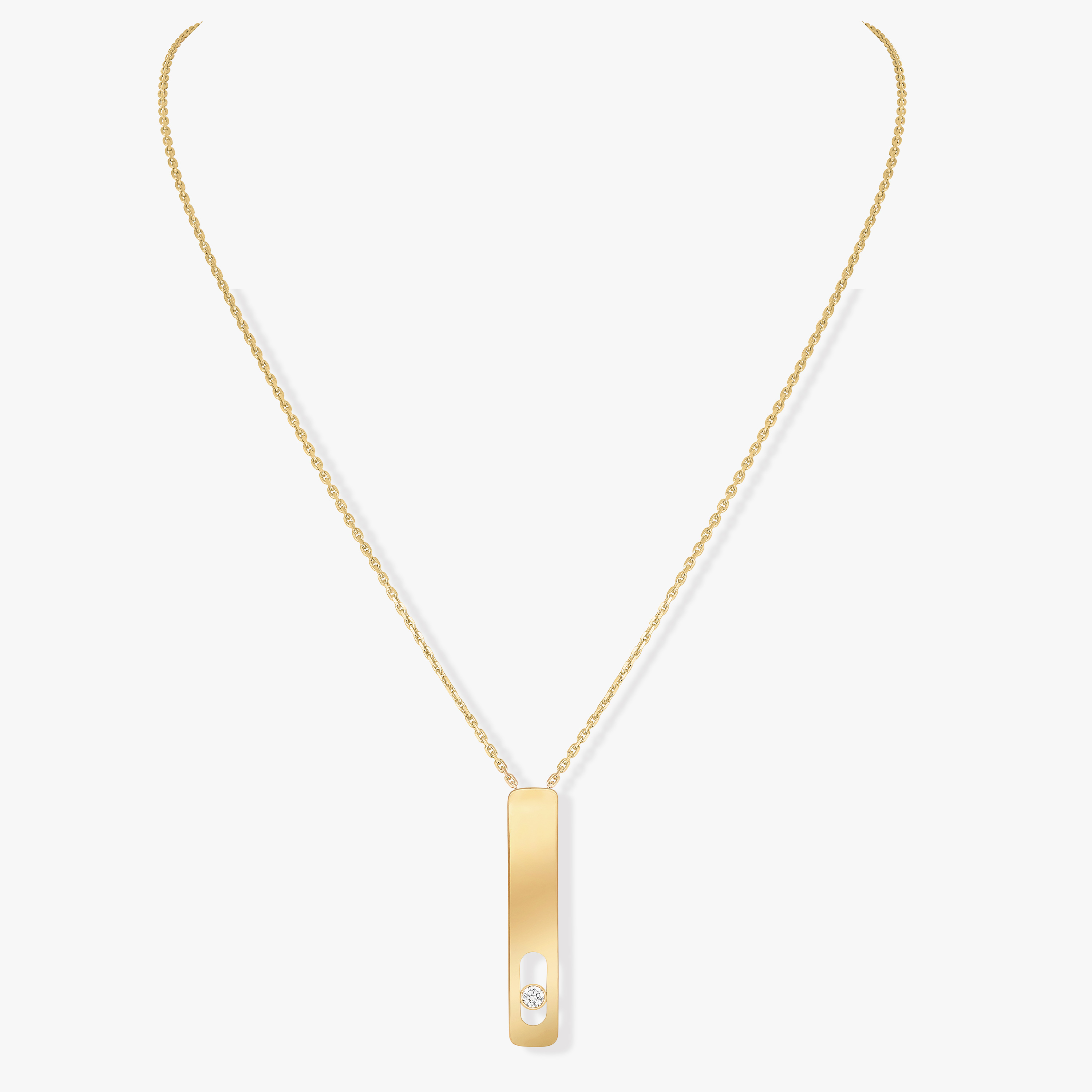 My First Diamond LM Yellow Gold For Her Diamond Necklace 10039-YG