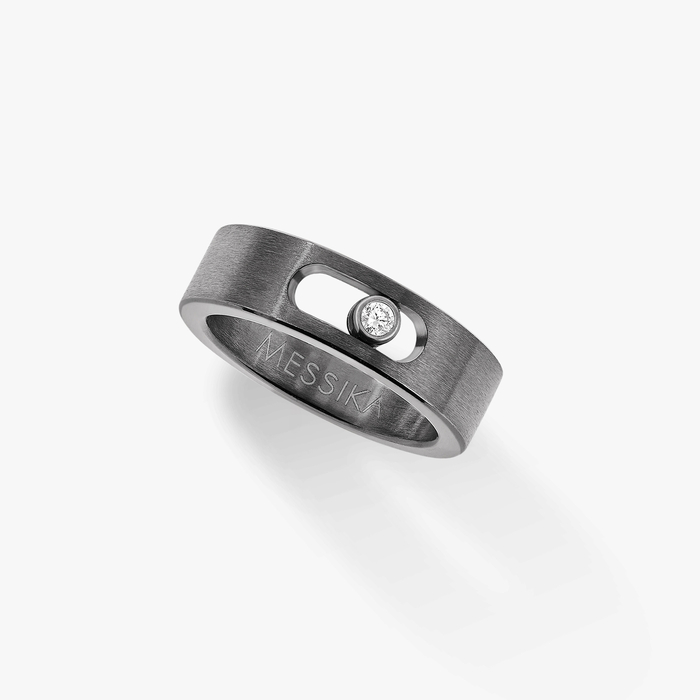 Move Titanium Graphite SM Graphite Titanium For Her Diamond Ring 07164-TG