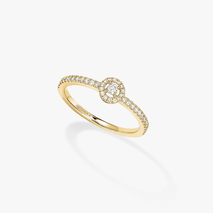 خاتم امرأة ذهب أصفر الماس Joy موديل صغير 05493-YG
