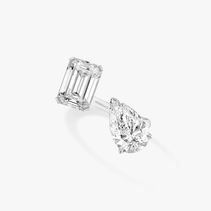Toi & Moi  White Gold For Her Diamond Ring 11834-WG