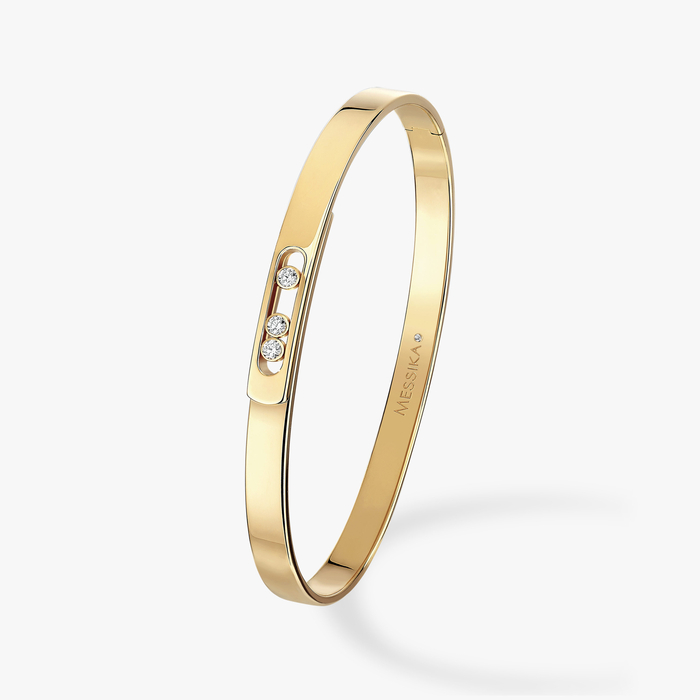 Move Noa Bangle SM Yellow Gold For Her Diamond Bracelet 10092-YG