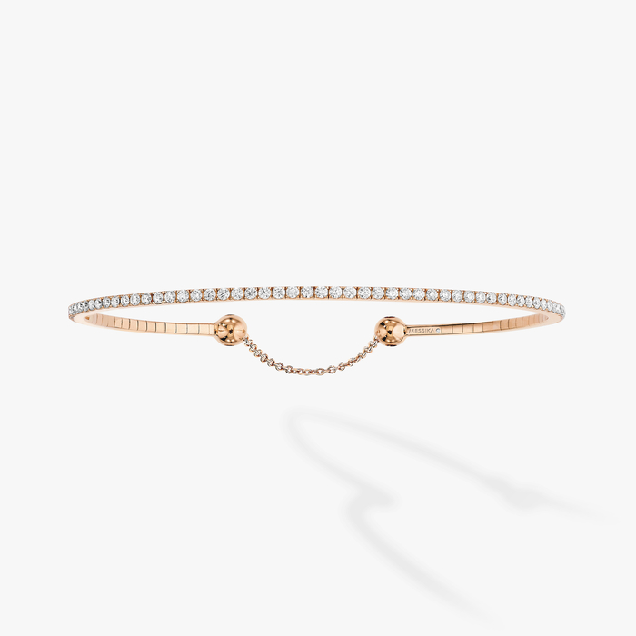 Skinny 0,80ct  Für sie Diamant Armband Roségold 06097-PG