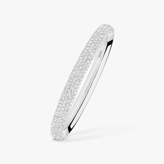 Bracelet Femme Or Blanc Diamant Divine Enigma 12752-WG