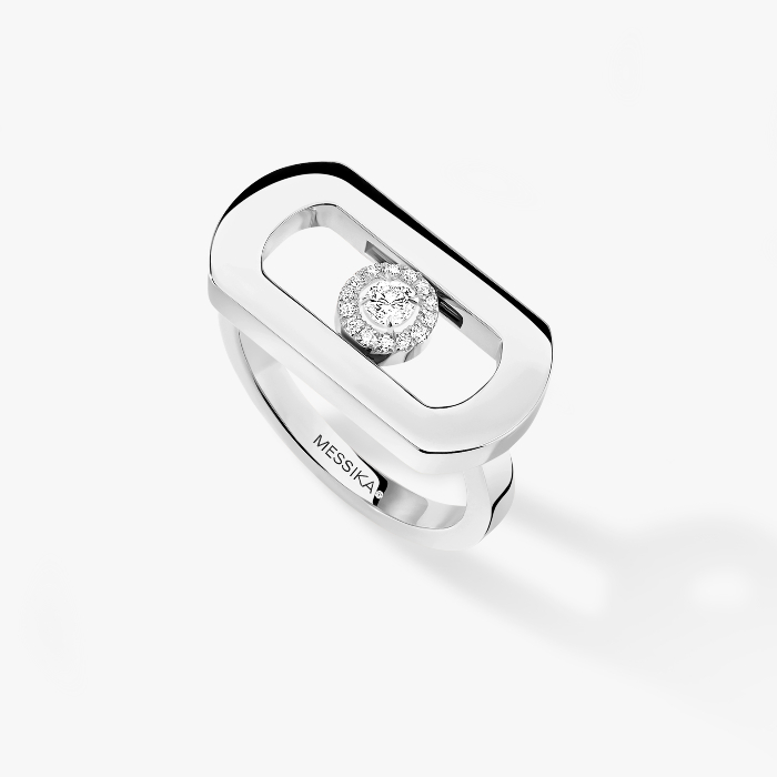 خاتم امرأة ذهب أبيض الماس So Move 12936-WG