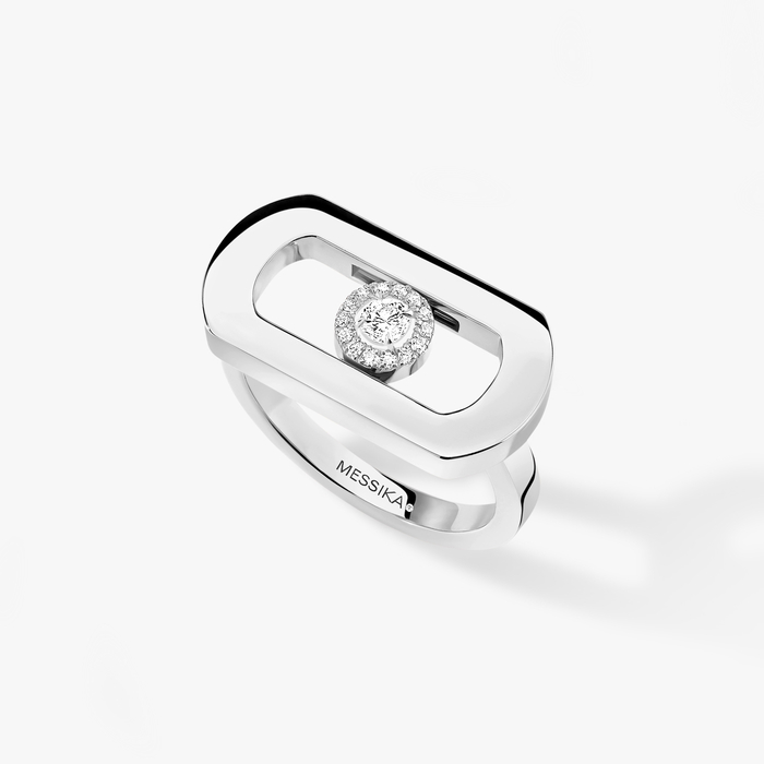 Bague Femme Or Blanc Diamant So Move 12936-WG