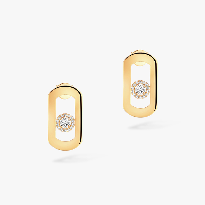 Boucles d'oreilles Femme Or Jaune Diamant So Move 12930-YG