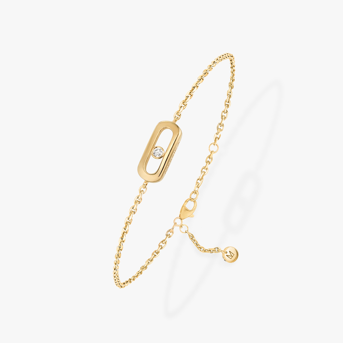 Bracelet For Her Yellow Gold Diamond Messika CARE(S) Children's Bracelet 12500-YG