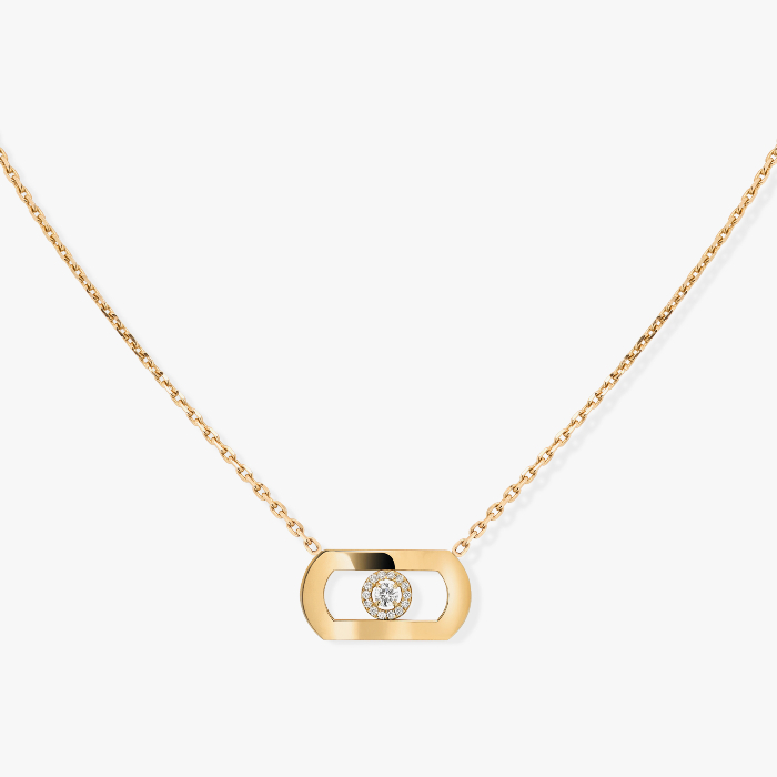 So Move Yellow Gold For Her Diamond Necklace 12944-YG