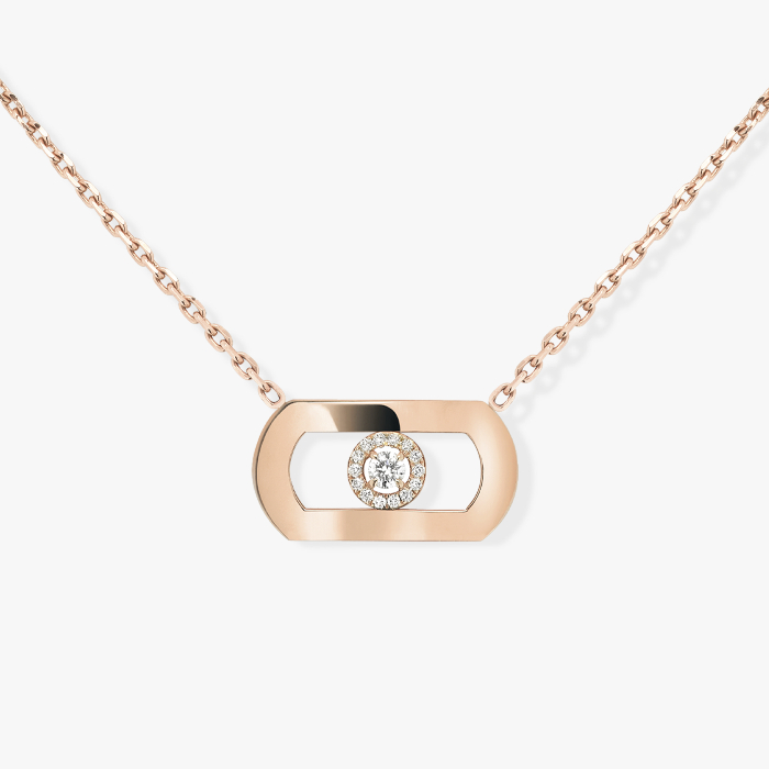 Collier Femme Or Rose Diamant So Move 12944-PG