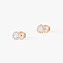 Joy Round Diamonds SM Pink Gold For Her Diamond Earrings 06954-PG
