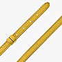 Bracelet Mixte Cuir Make My Move-Cuir Jaune Vénitien-XS 32012-XS