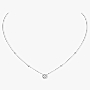Collier Femme Or Blanc Diamant Joy Diamant Rond 0,20ct 04281-WG