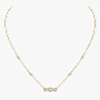 Joy Trilogy Yellow Gold For Her Diamond Necklace 07030-YG