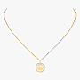 Collar Mujer Oro amarillo Diamante Lucky Move PM 07396-YG